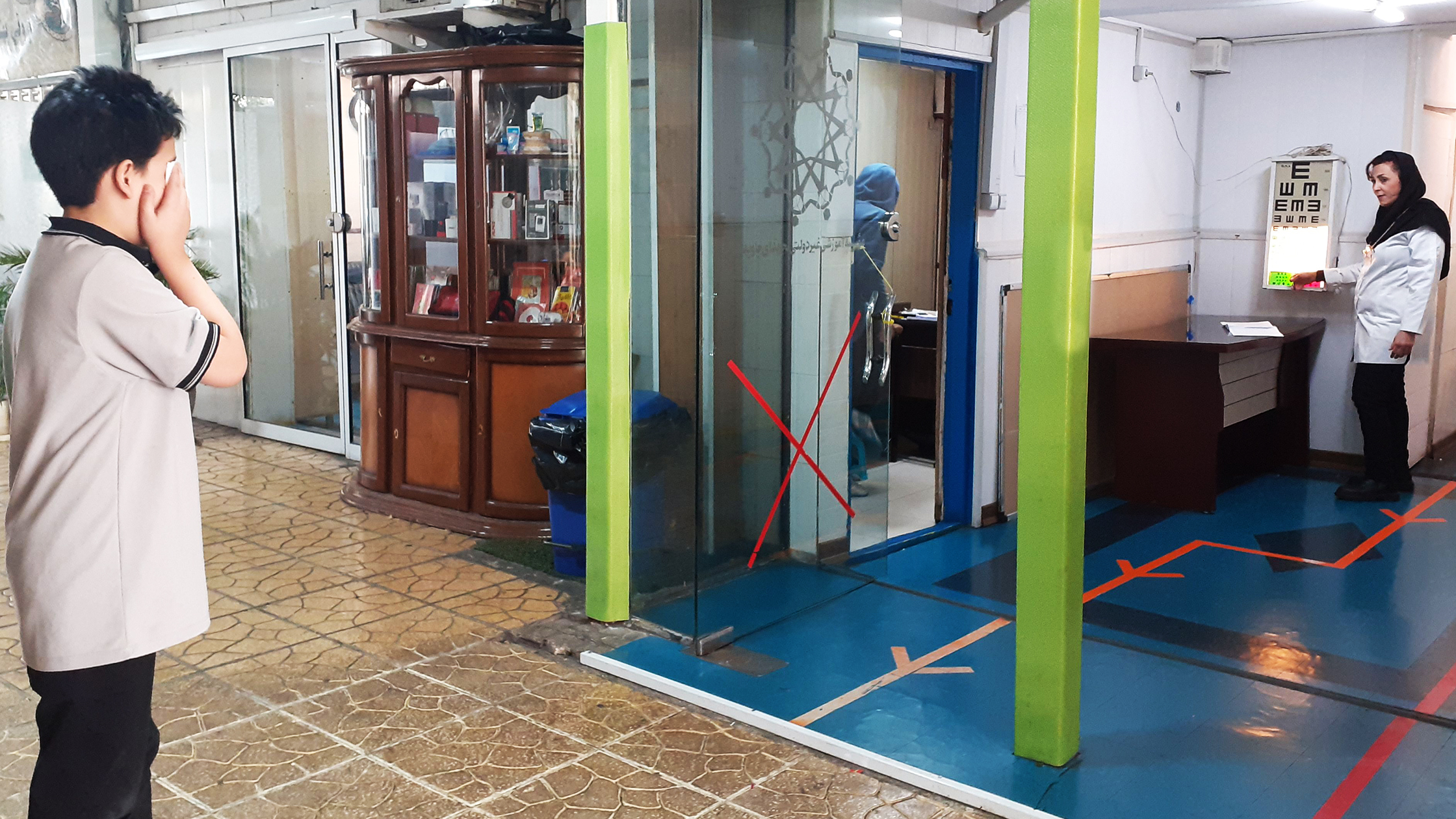 اجرای موفقیت‌آمیز طرح بینایی‌سنجی دانش‌آموزان در مدرسه جاوید