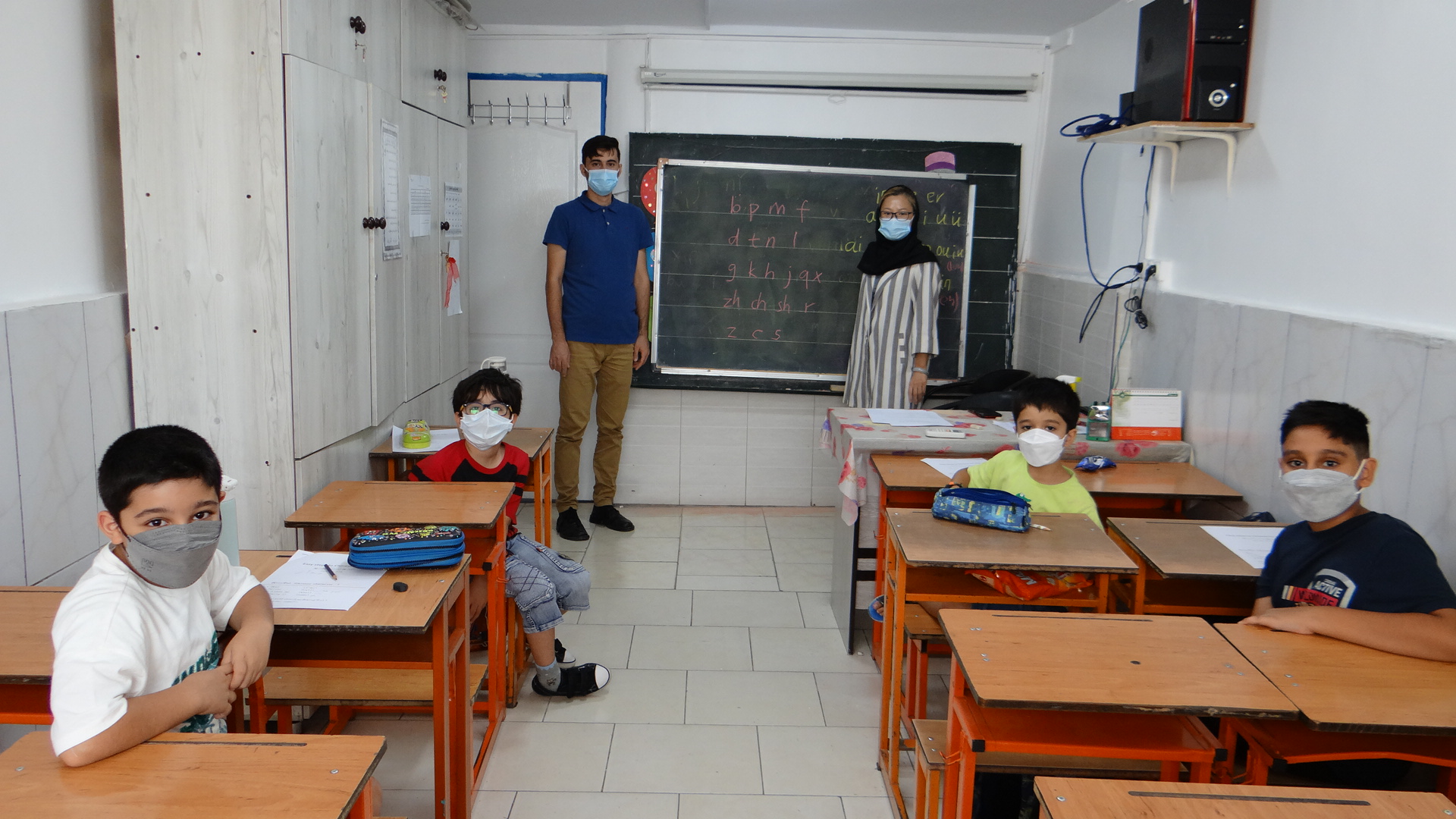 کلاس زبان چینی پایگاه تابستان